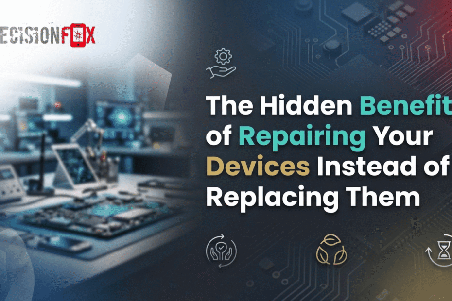 The Hidden Benefits of Repairing Your Devices Instead of Replacing Them