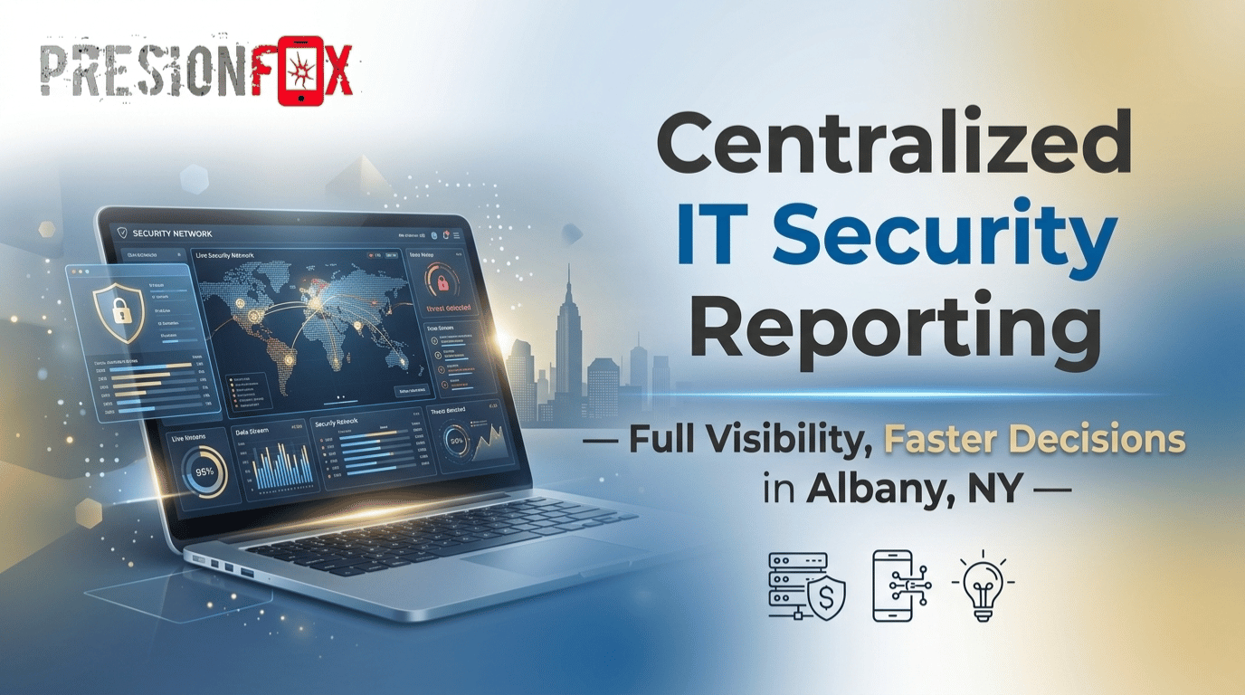 Centralized IT Security Reporting in Albany, NY — Full Visibility, Faster Decisions