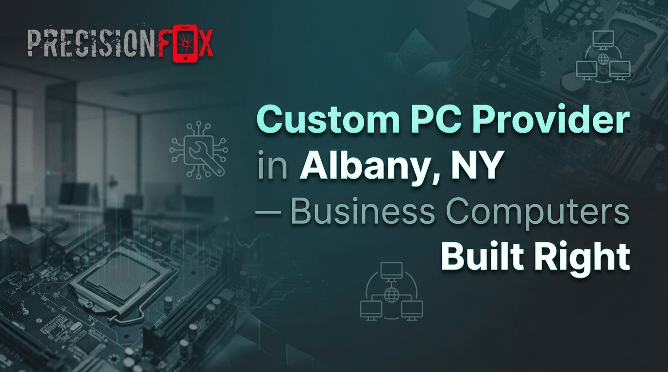 Custom PC Provider in Albany, NY — Business Computers Built Right