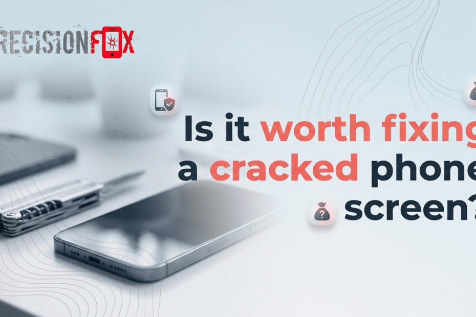 Is it worth fixing a cracked phone screen