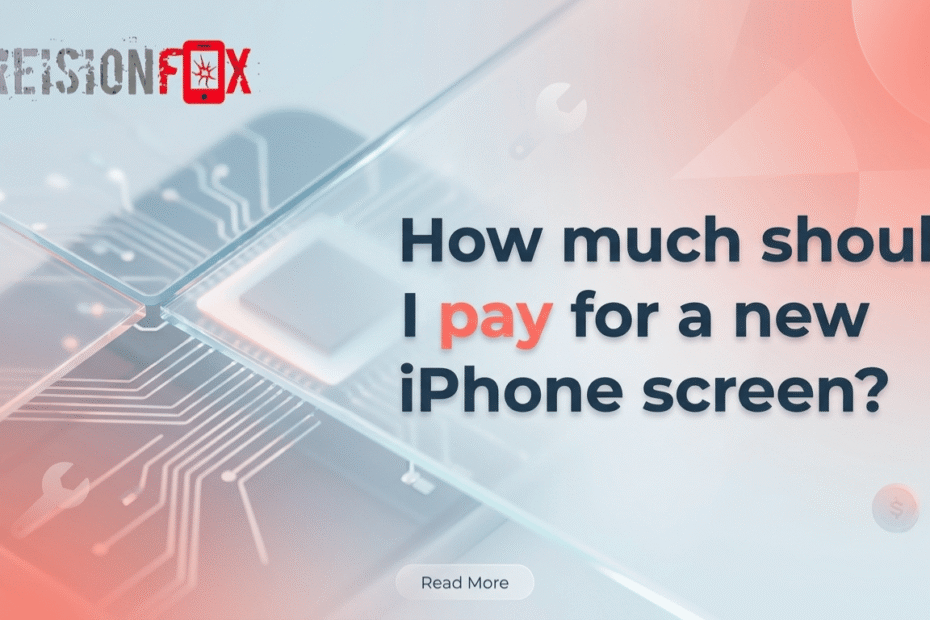 How much should I pay for a new iPhone screen