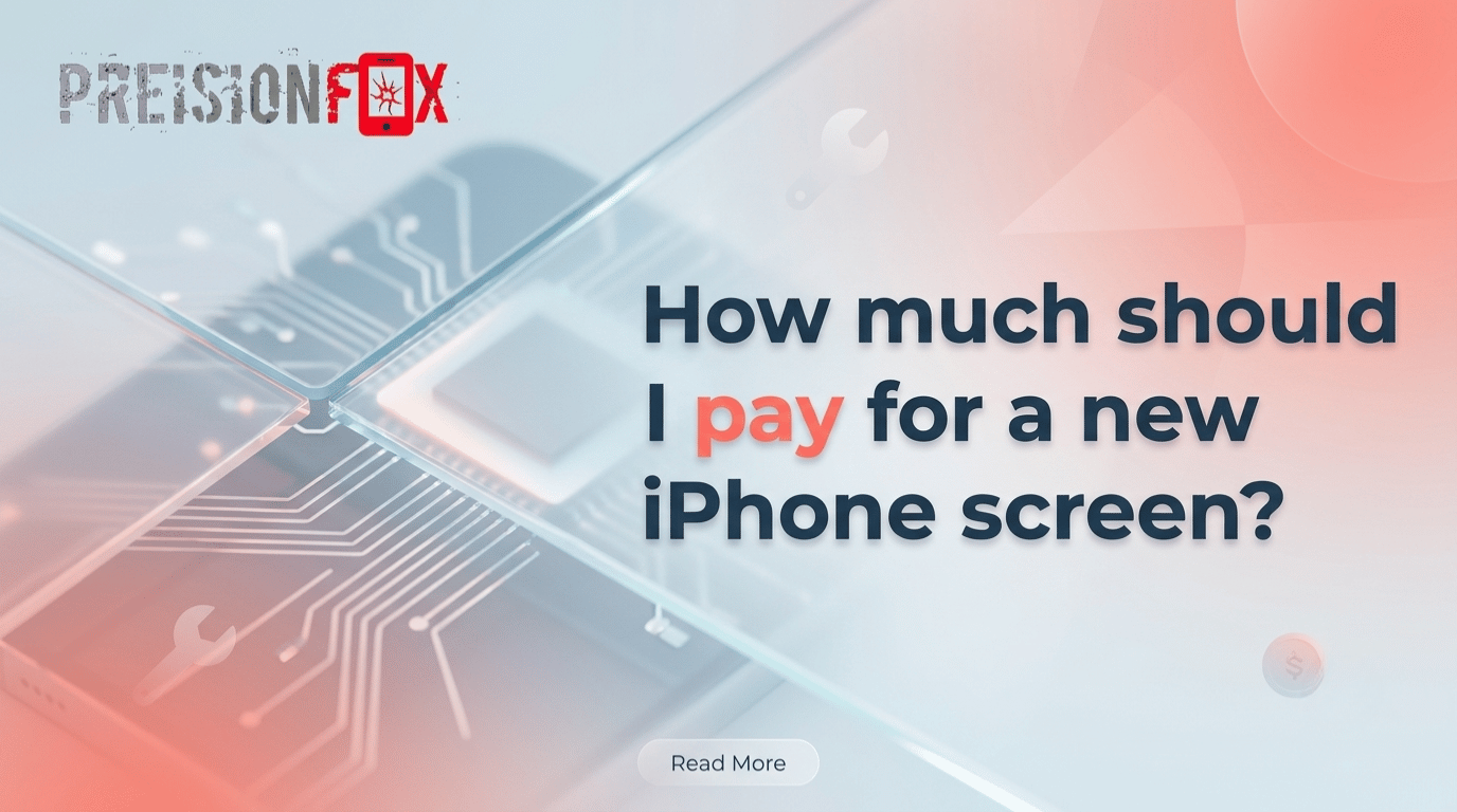 How much should I pay for a new iPhone screen