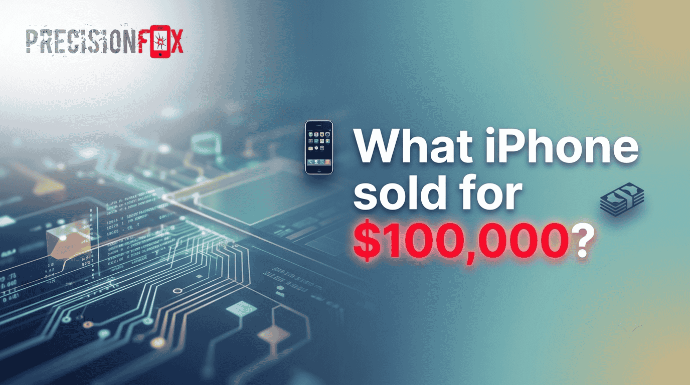 What iPhone sold for $100,000