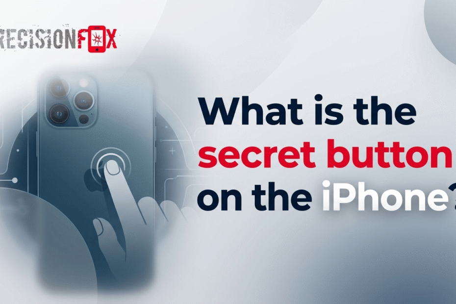 What is the secret button on the iPhone