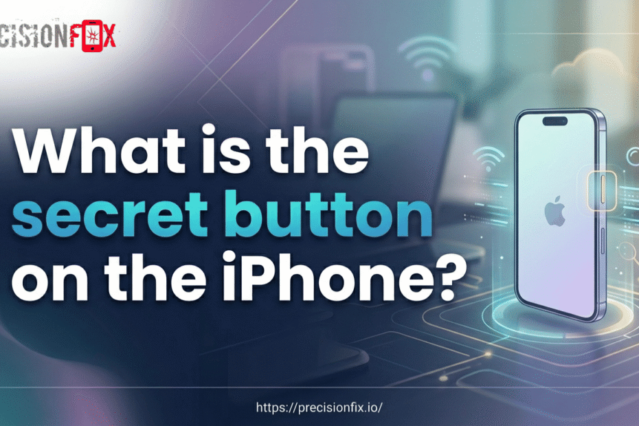 What is the secret button on the iPhone