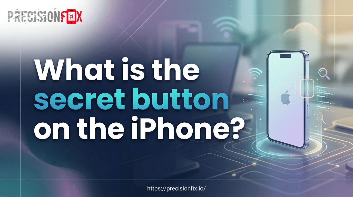What is the secret button on the iPhone