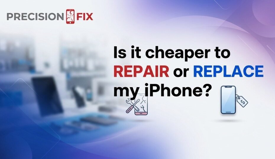 Is it cheaper to repair or replace my iPhone?