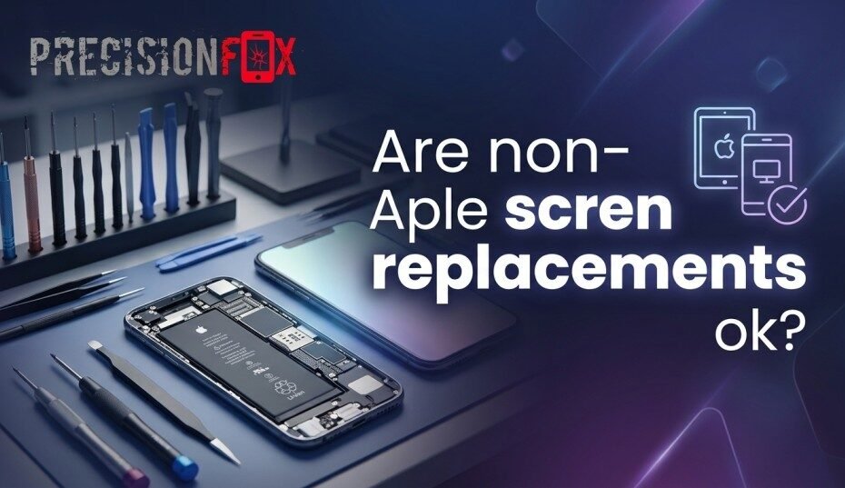 Are non-Apple screen replacements ok?
