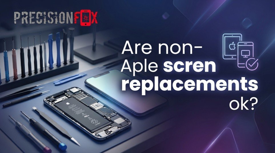 Are non-Apple screen replacements ok?