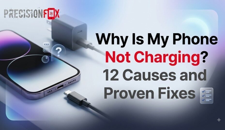 Why Is My Phone Not Charging? 12 Causes and Proven Fixes